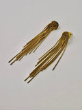 Waterfall Earrings in Gold