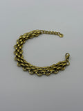 Chunky wide Chain Bracelet in Gold or Silver
