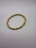 Bamboo Bangles in Gold and Silver