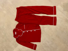 Load image into Gallery viewer, Mini Dusk kids Pyjamas in Deep Red