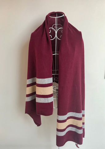 100% Pure Cashmere XL Scarf/ Pashmina
