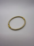 Enamel Stripe Colour Bangles in Gold