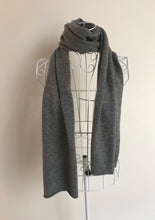 Load image into Gallery viewer, 100% Pure Cashmere Unisex Scarf in Dark Grey