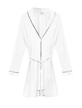 Load image into Gallery viewer, Bamboo Robe in White