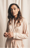 Bamboo Robe in Blush