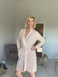 Bamboo Robe in Blush